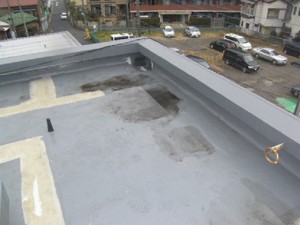 屋上防水の不具合