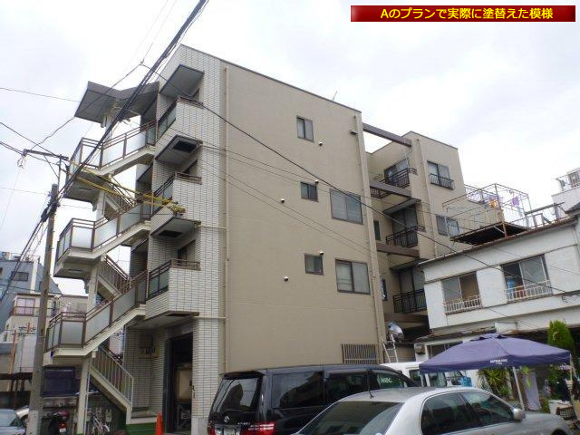 戸建外壁色塗替後写真