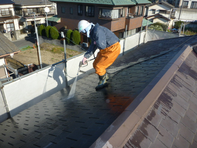 屋根塗替え工事